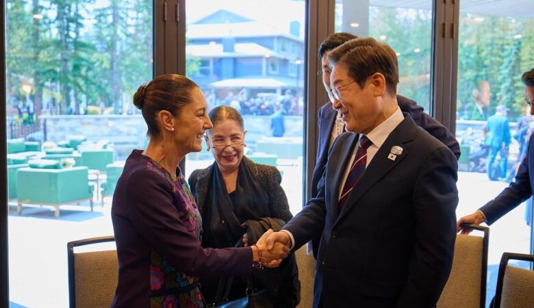 Sheinbaum y presidente de Corea del Sur acuerdan fortalecer relación bilateral en 2026